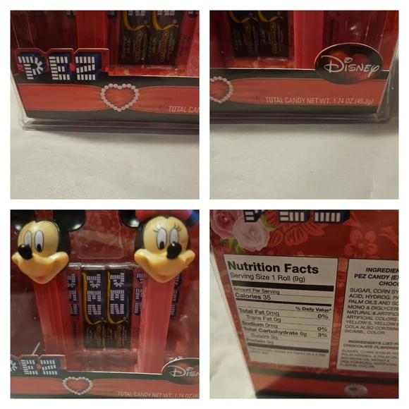 Disney Mickey & Minnie Mouse Pez Dispensers 2009 NEW - Picture 7 of 8